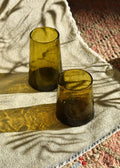 Recycled Moroccan Amber Tumbler/Highball Glass