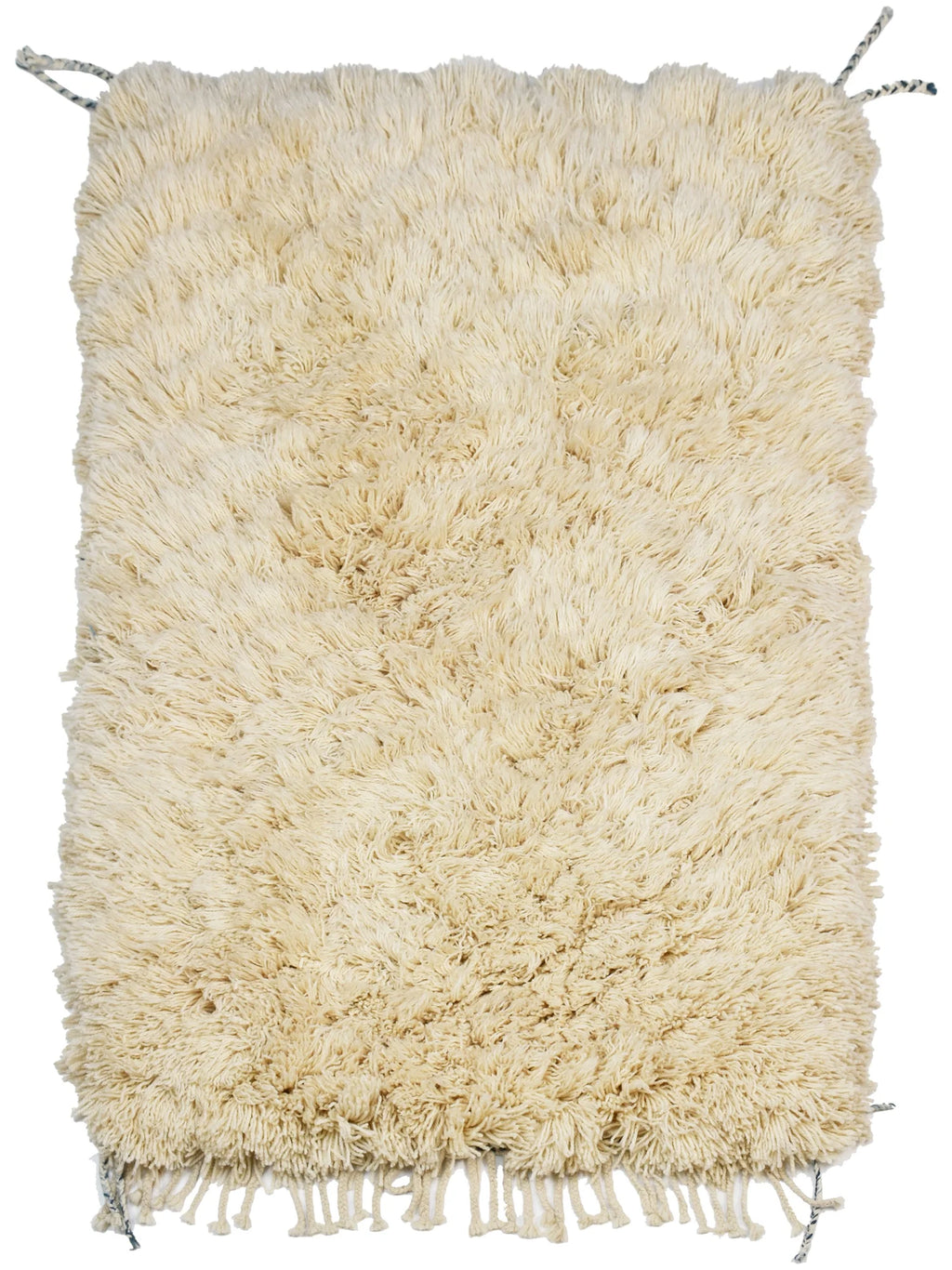 Small Berber Rug, Extra High Pile 158 x 105 cm