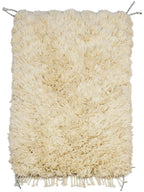 Small Berber Rug, Extra High Pile 158 x 105 cm