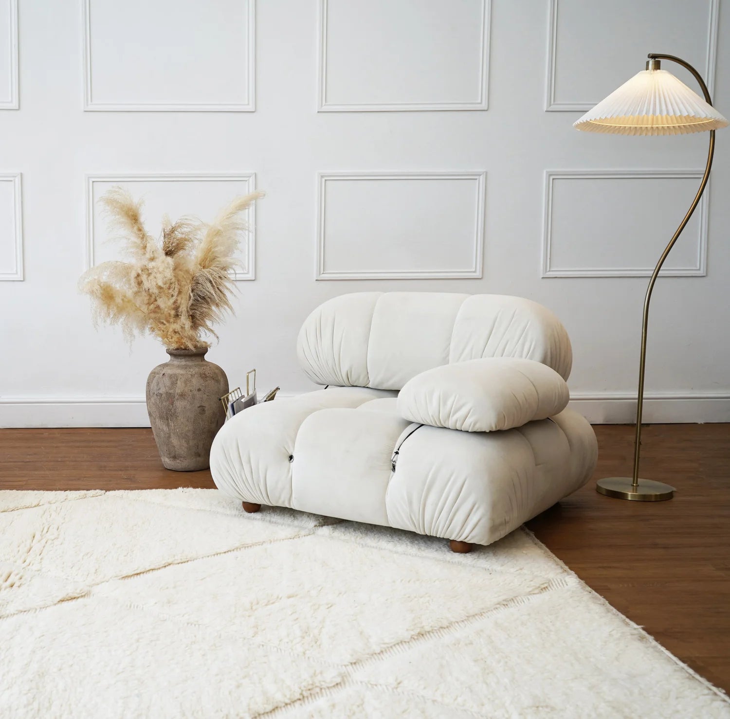 Large Sunken Berber Rug 300 x 200 cm