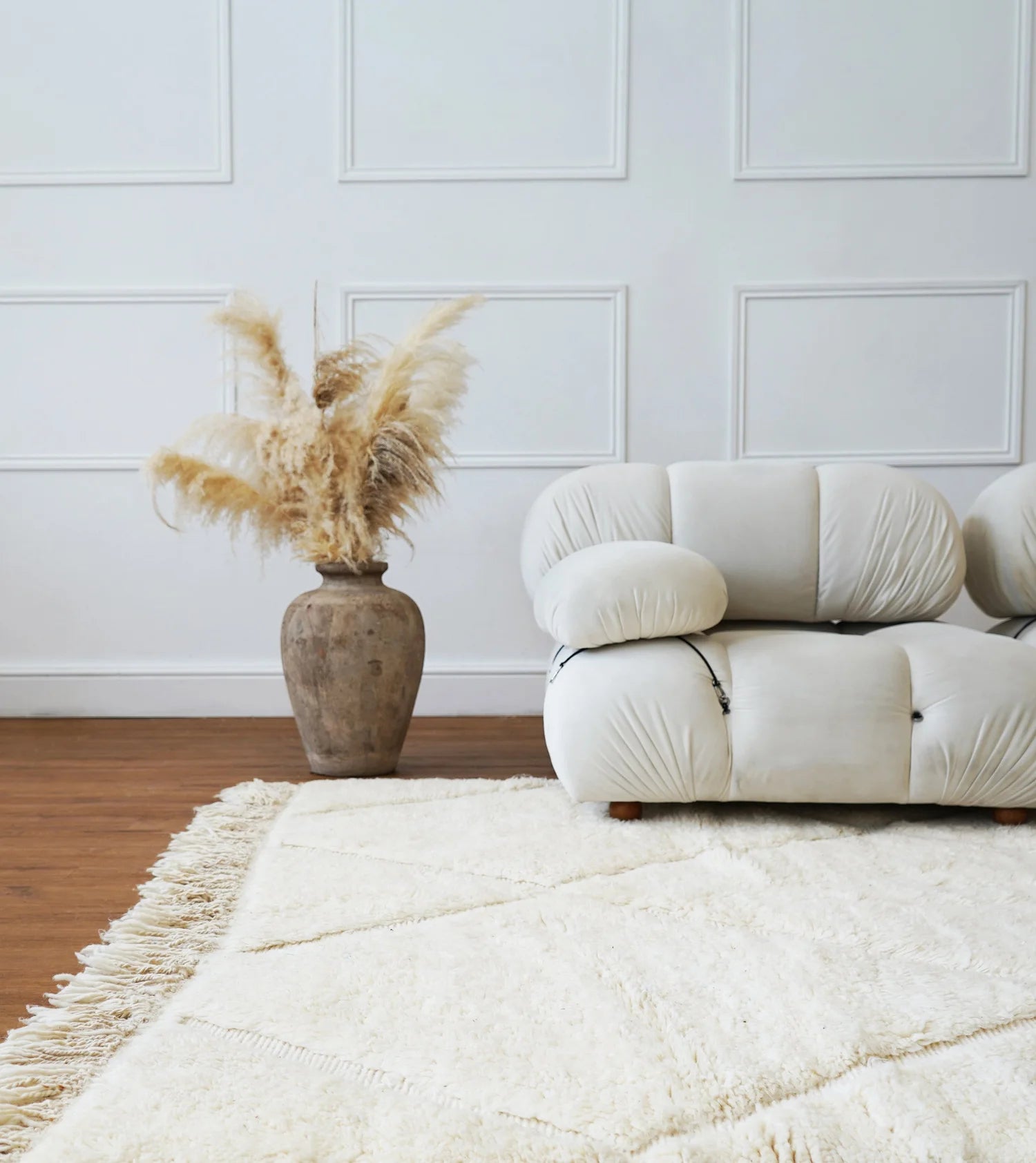 Large Sunken Berber Rug 300 x 200 cm