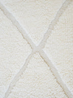 Medium Sunken Lozenge Berber Rug 250 x 165 cm