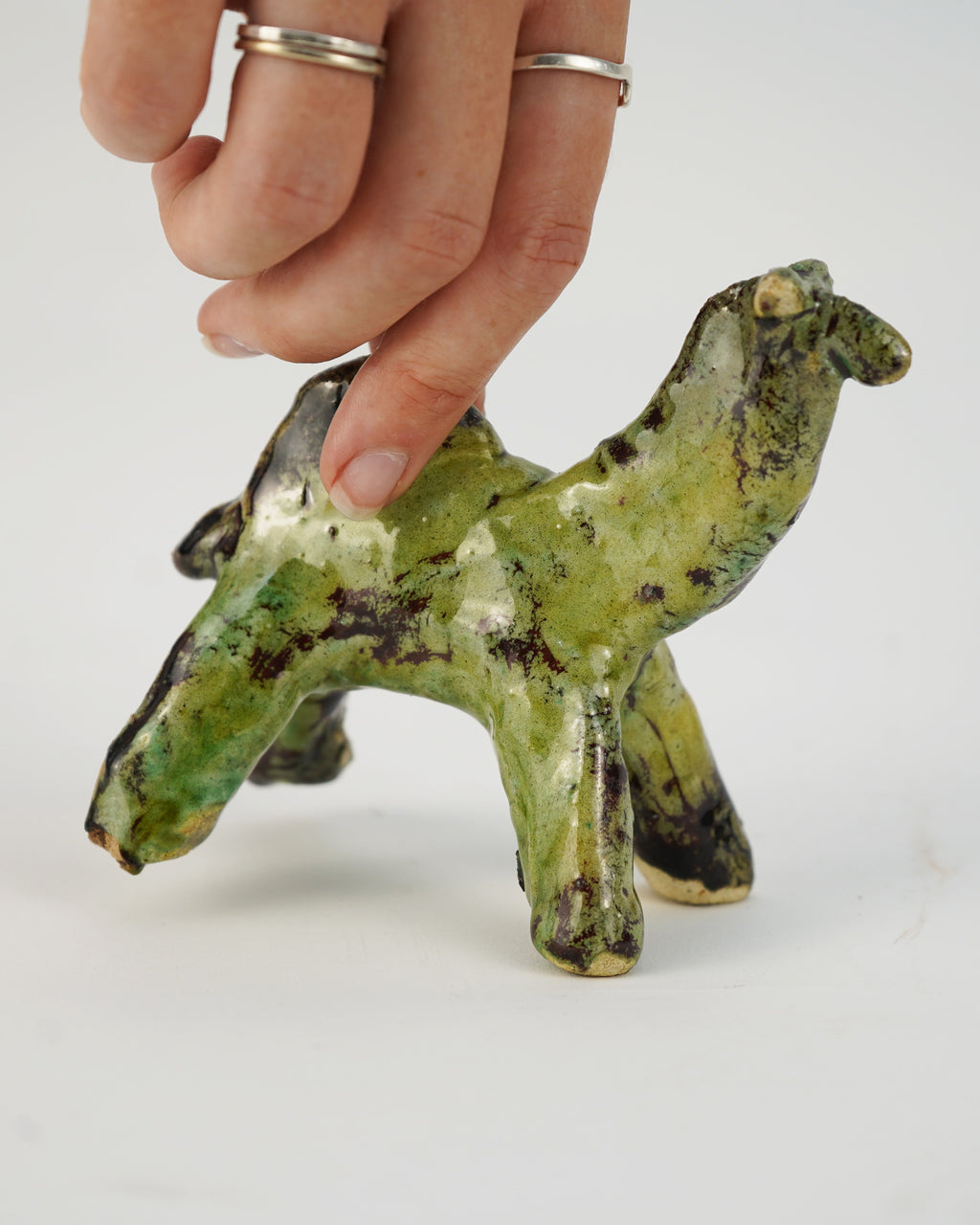 Handcrafted Tamegroute Ceramic Camel
