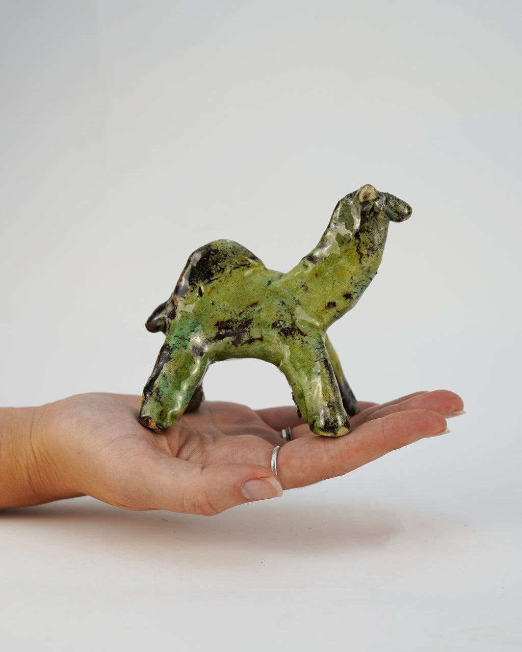 Handcrafted Tamegroute Ceramic Camel