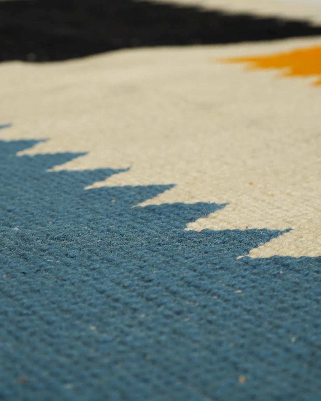 Moroccan Flat Weave Abstract Beni Mrirt Kilim Rug 260 x 170 cm