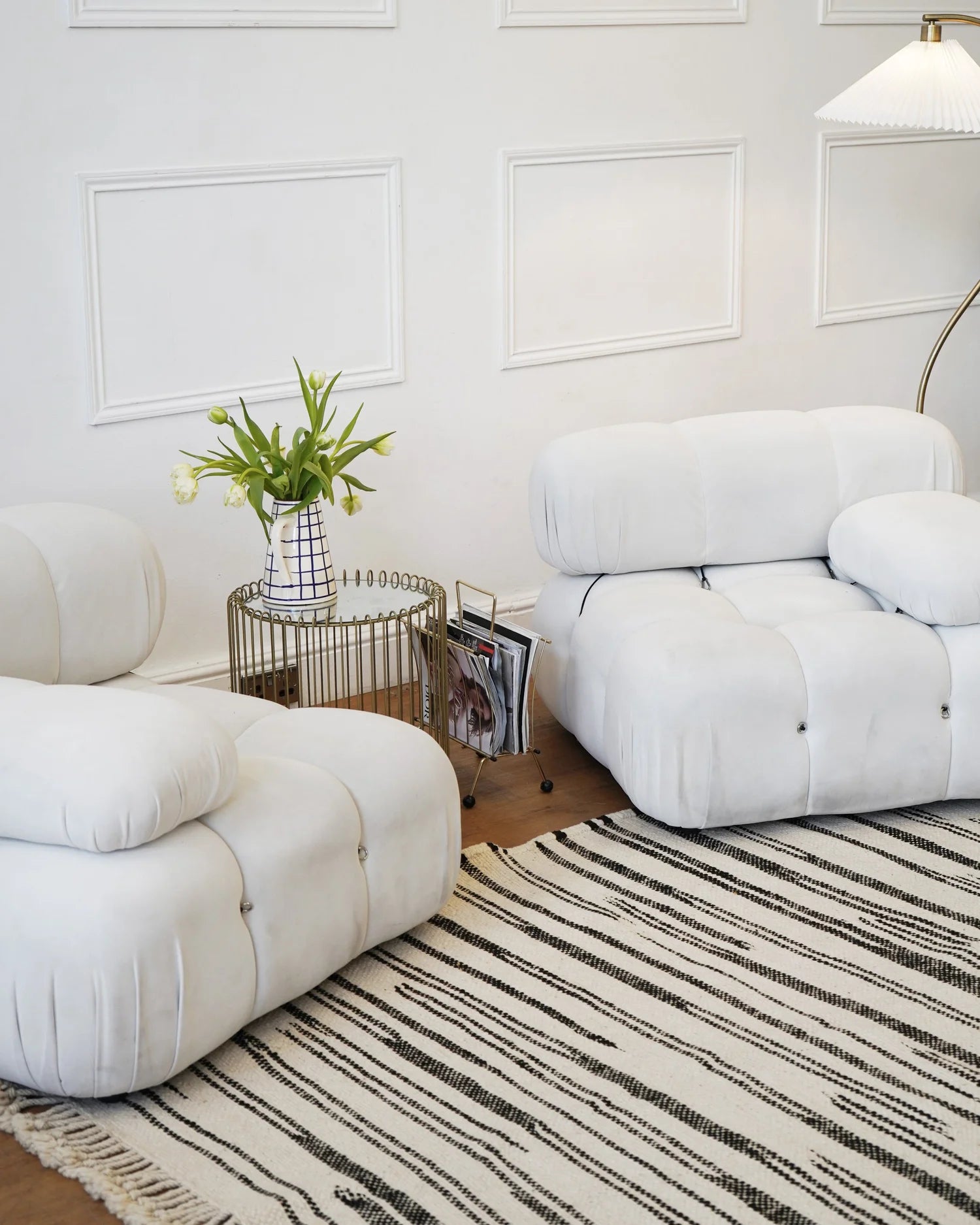 Moroccan Medium Flat Weave Zanafi Rug 210 x 182 cm