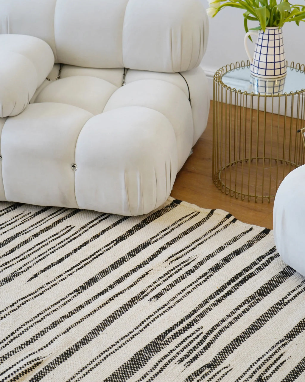 Moroccan Medium Flat Weave Zanafi Rug 210 x 182 cm