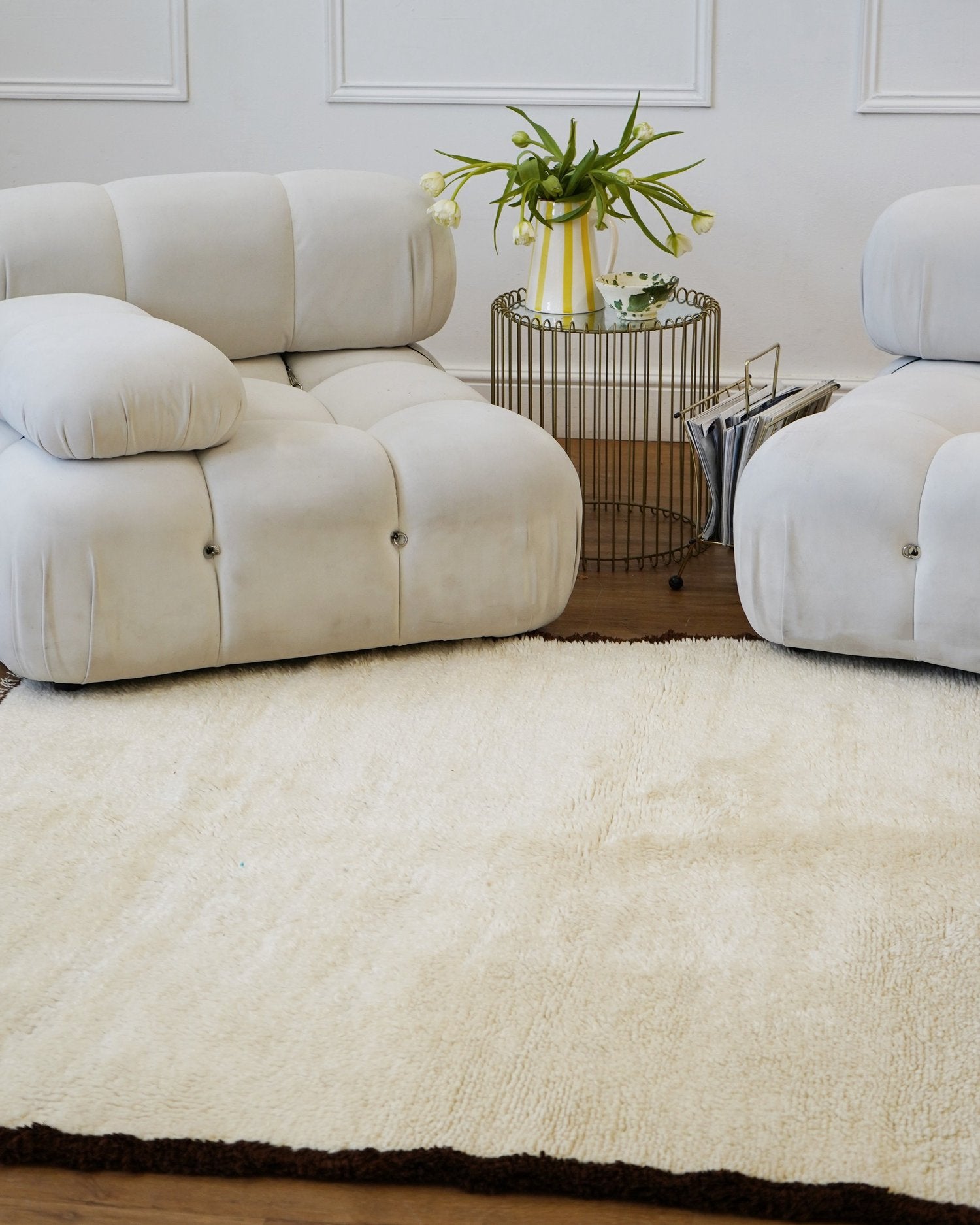 Medium Vintage Berber Rug 200 x 170 cm