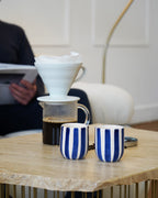 Moroccan Handmade Striped Espresso Cup