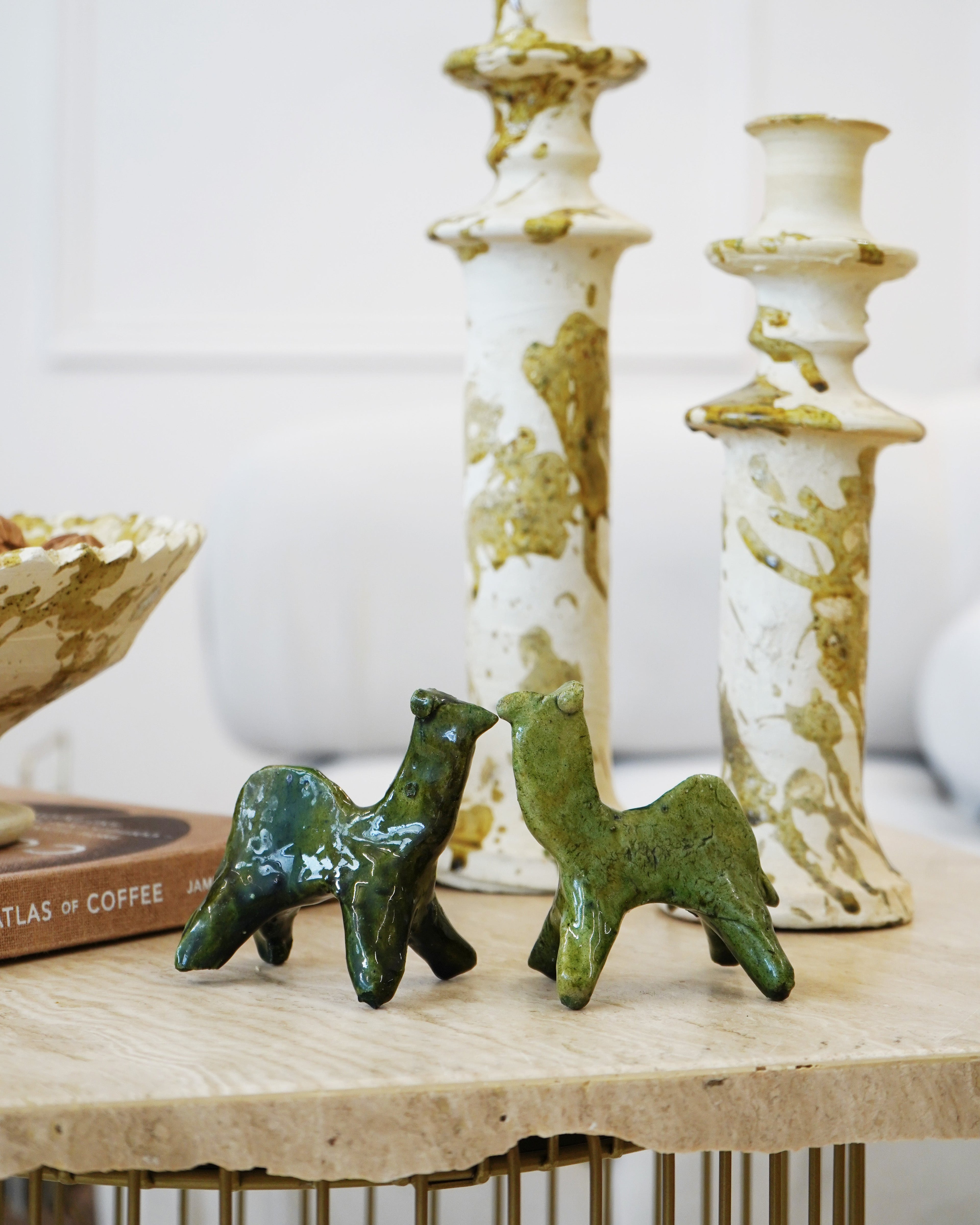 Handcrafted Tamegroute Ceramic Camel