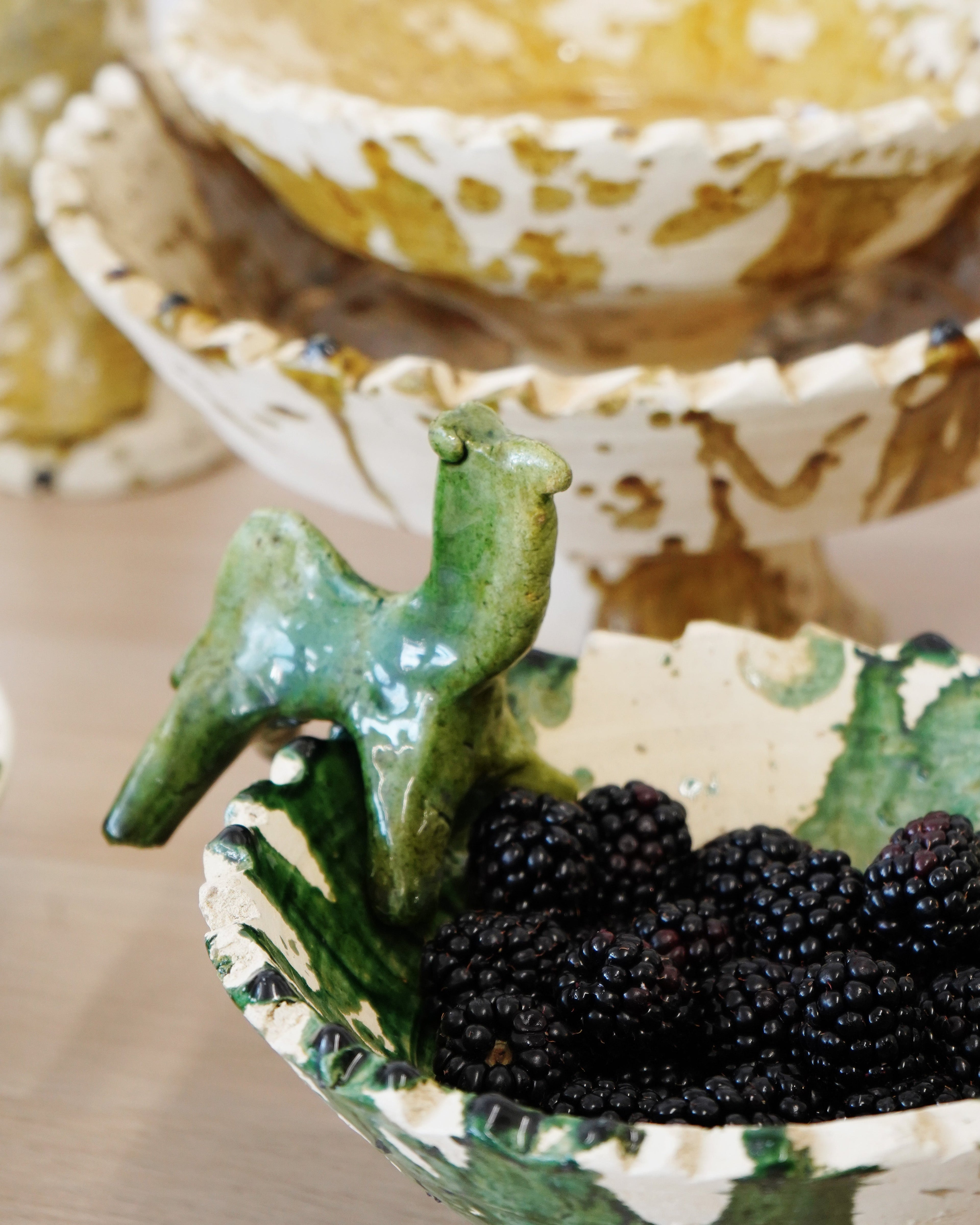 Handcrafted Tamegroute Ceramic Camel