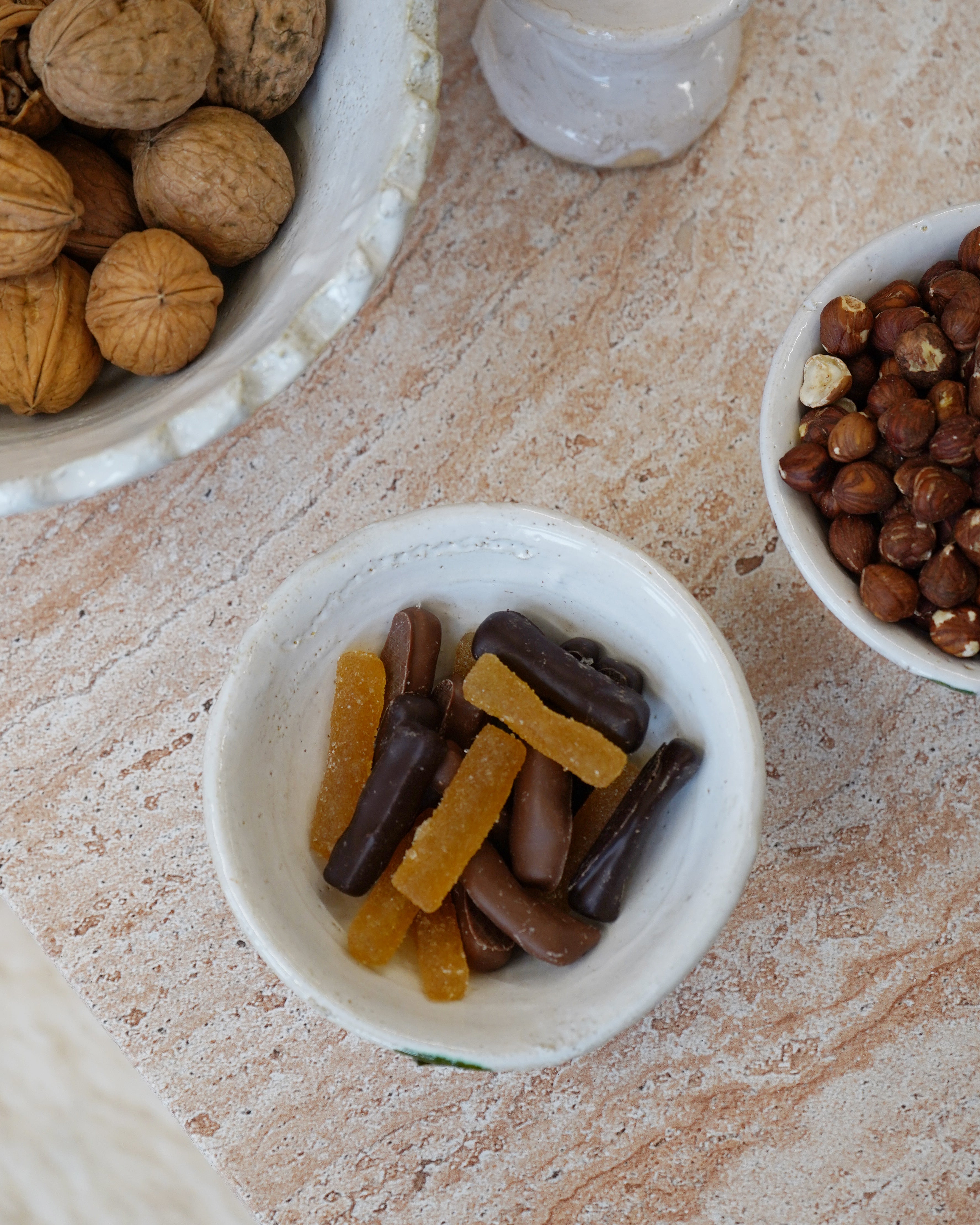 White Tamegroute Glazed Bowl