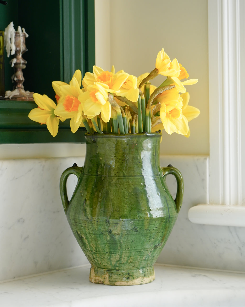 Vintage Tamegroute Two Earring Vase