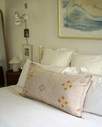 Luxury Cactus Silk Bolster Cushion - Dusk