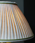 Authentic Tamegroute Lamp with Luxury Linen Lampshade