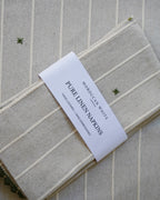 Pure Linen Hand-Loomed & Hand-Embroidered Table Linen