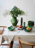 Pure Linen Hand-Loomed & Hand-Embroidered Table Linen