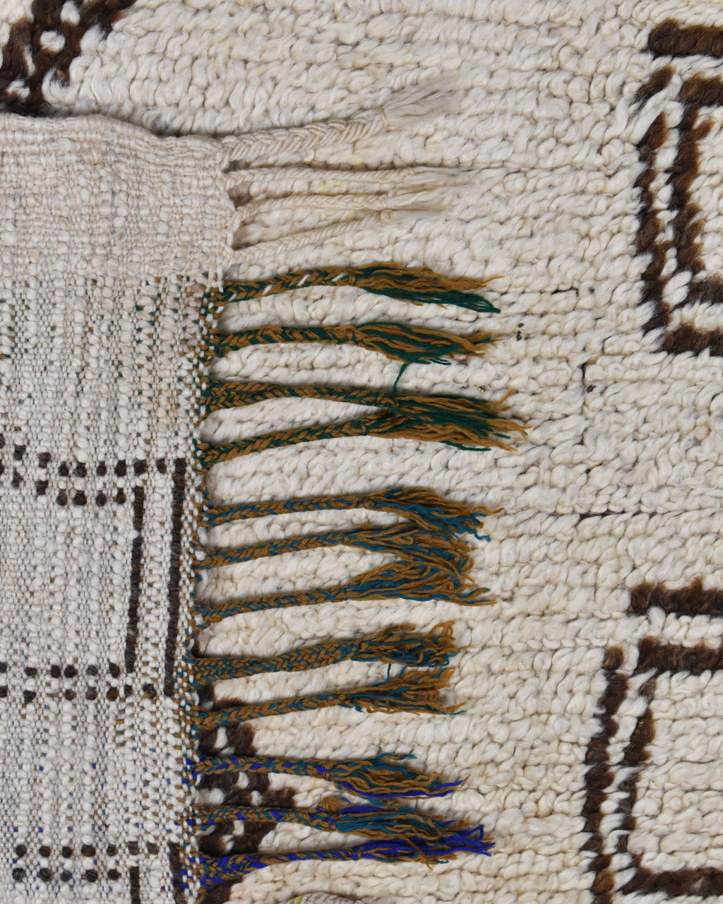 Vintage Beni Ourain Berber Runner 200 x 100 cm