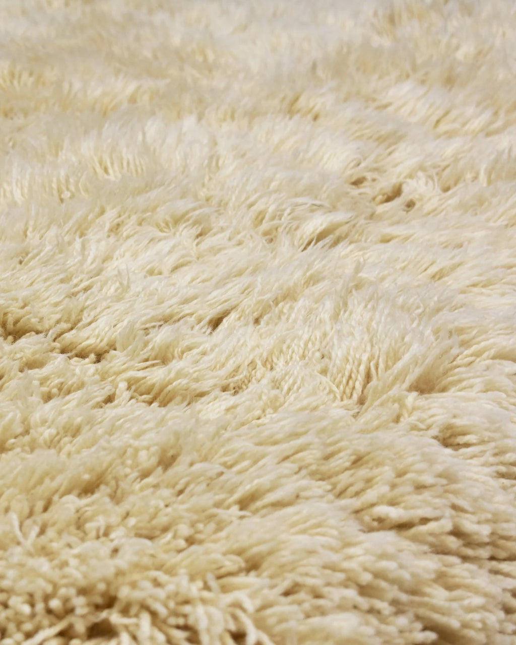 Small Berber Rug, Extra High Pile 158 x 105 cm