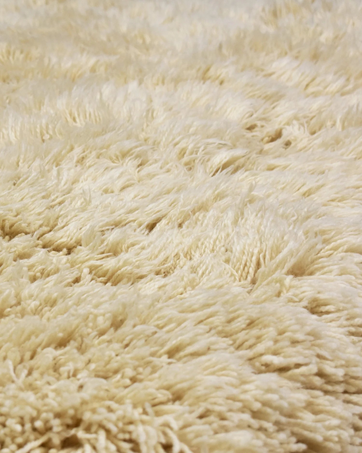 Small Berber Rug, Extra High Pile 158 x 105 cm