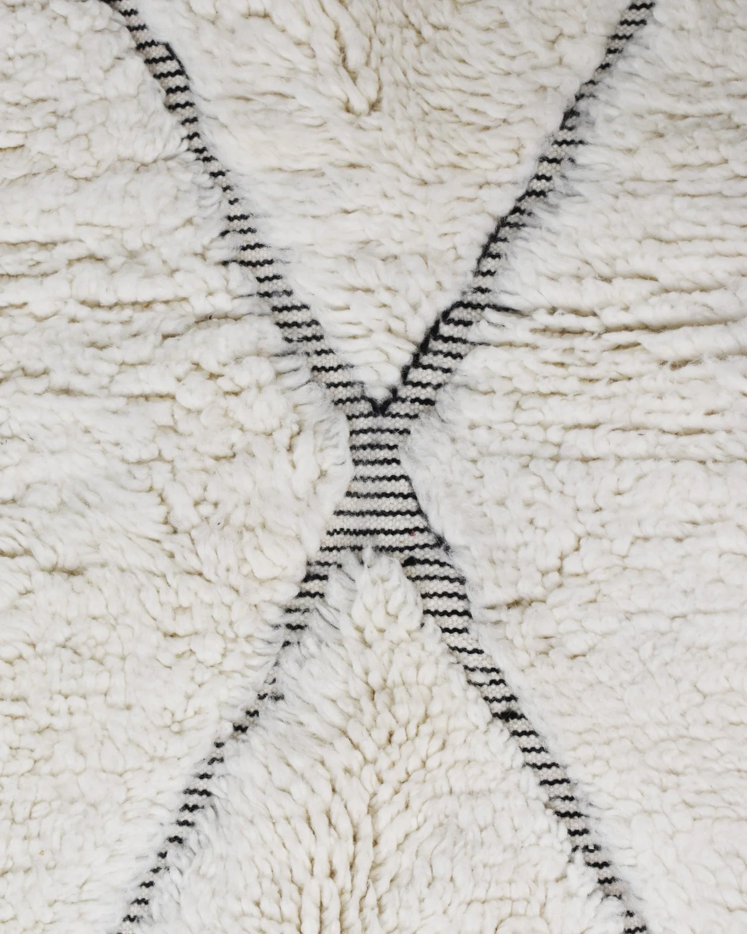 Large Lozenge Berber Rug 306 x 203 cm