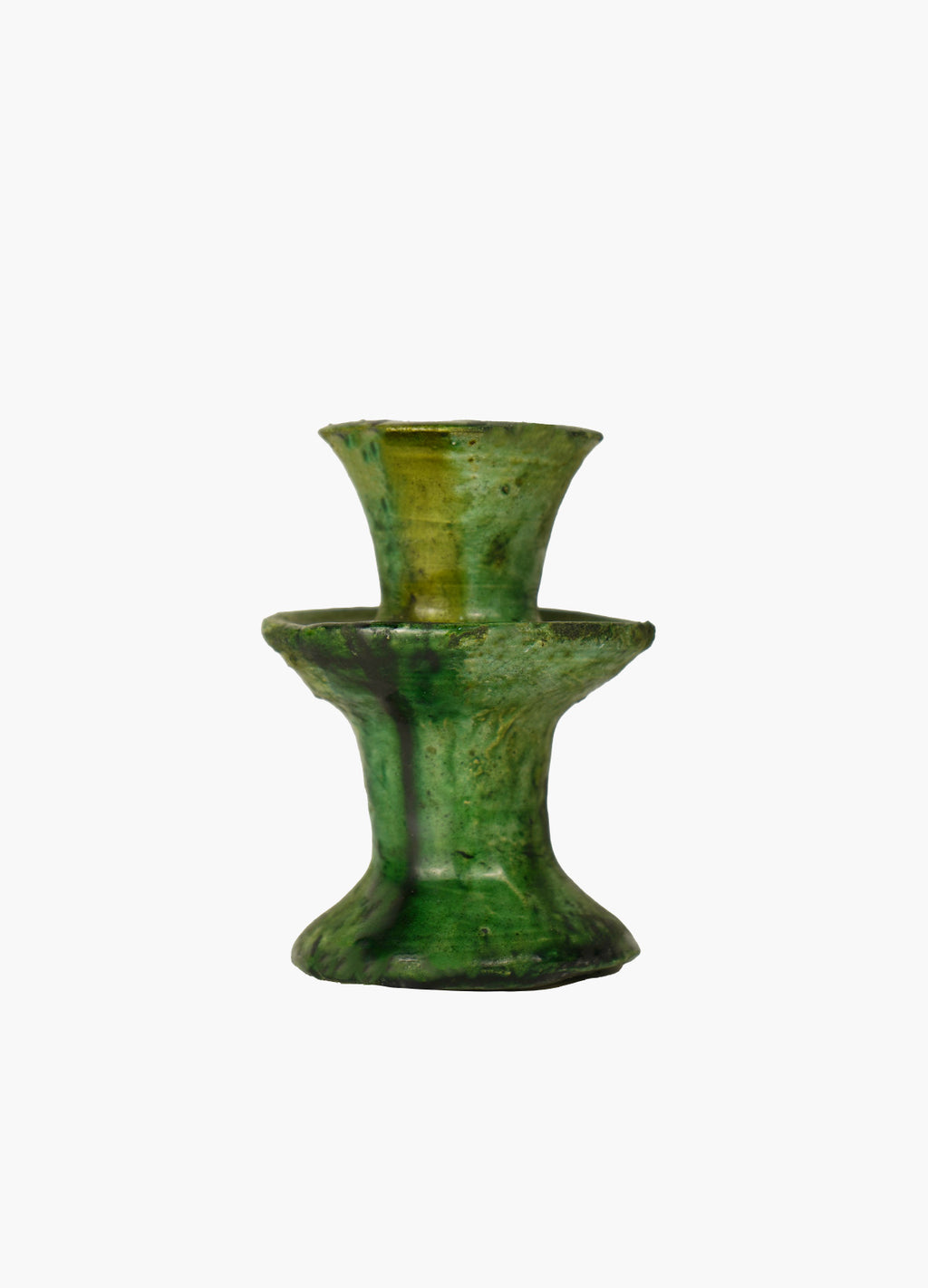 Vintage Tamegroute Candlestick Holder