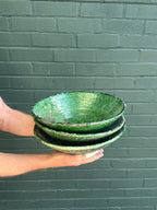 SECONDS SALE Tamegroute Green Fruit Bowl