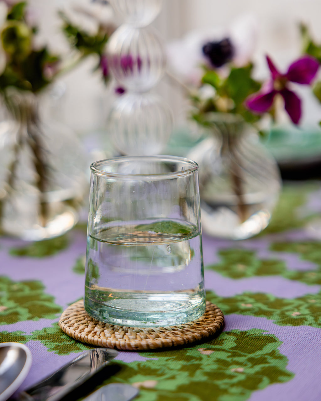 Recycled Moroccan Clear Tumbler/Highball Glass