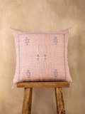Luxury Cactus Silk Cushion - Pink