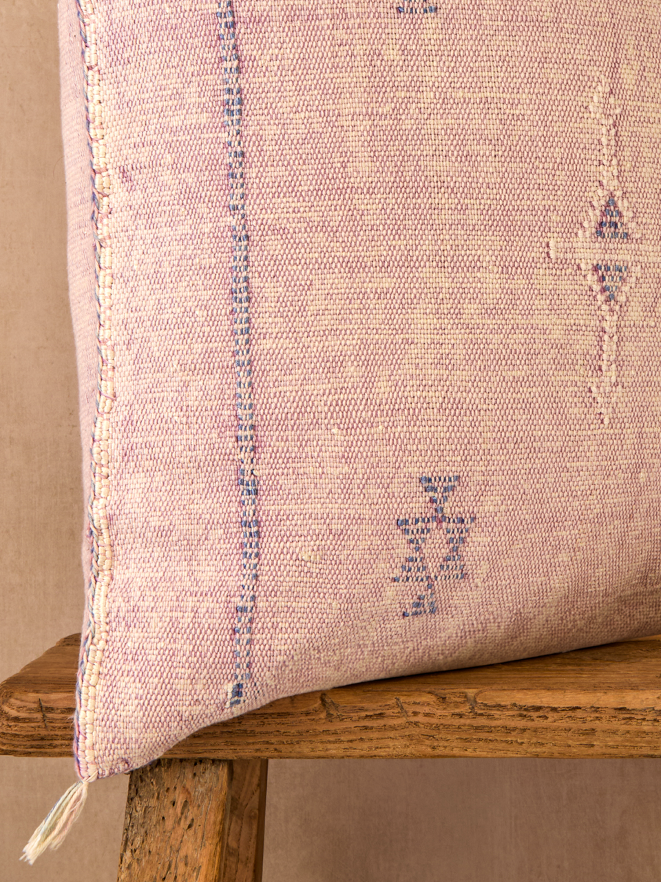 Luxury Cactus Silk Cushion - Pink