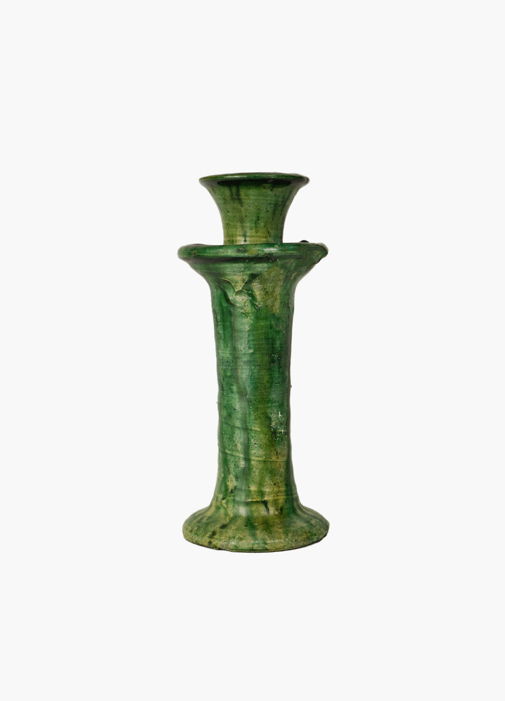 Vintage Tamegroute Candlestick Holder