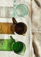 Recycled Moroccan Glass Water Jug