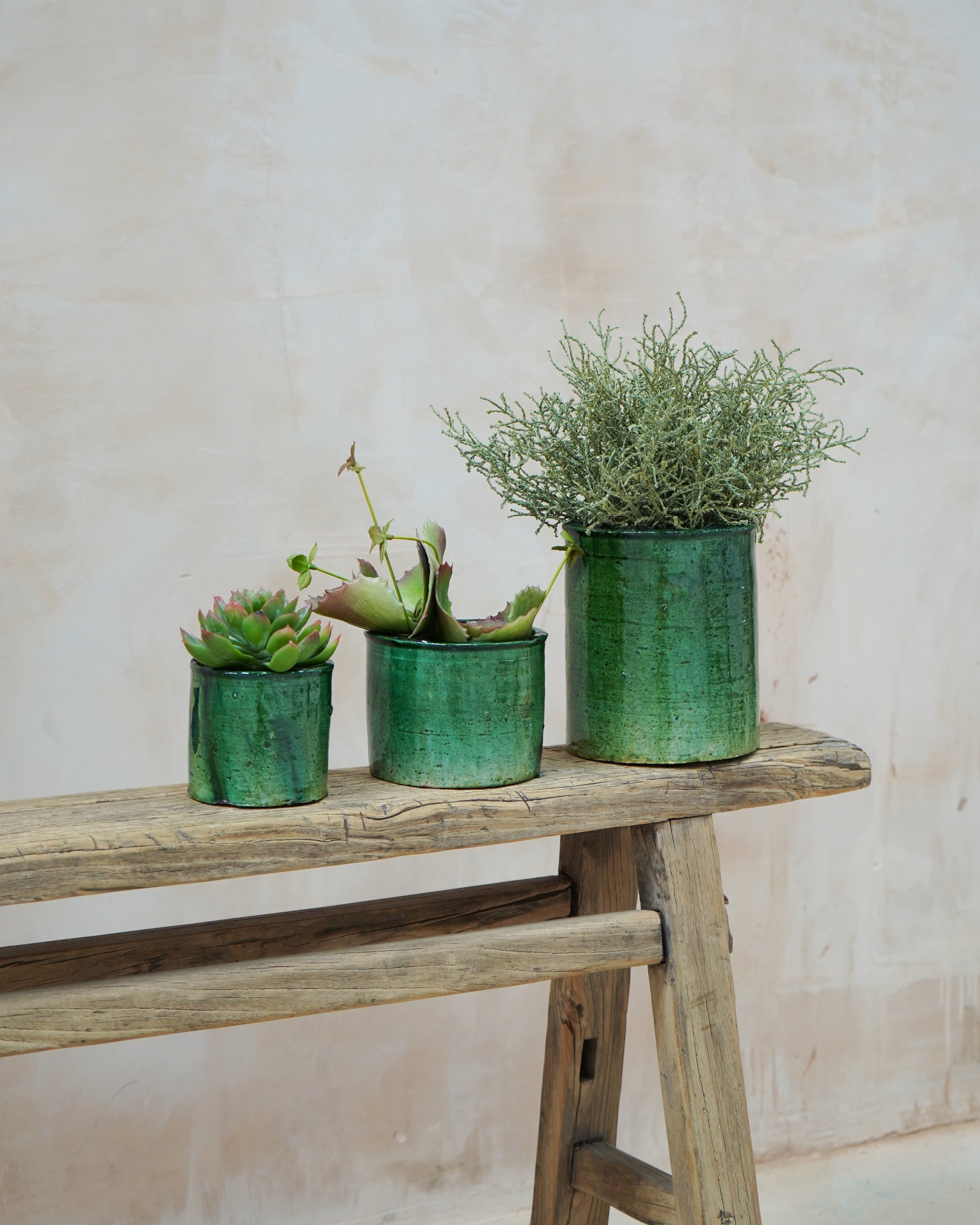 vintage indoor plant pots uk Vintage Tamegroute Planter/Pot – Moroccan White