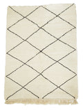 Medium Lozenge Berber Rug 245 x 160 cm