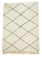 Medium Lozenge Berber Rug 245 x 160 cm