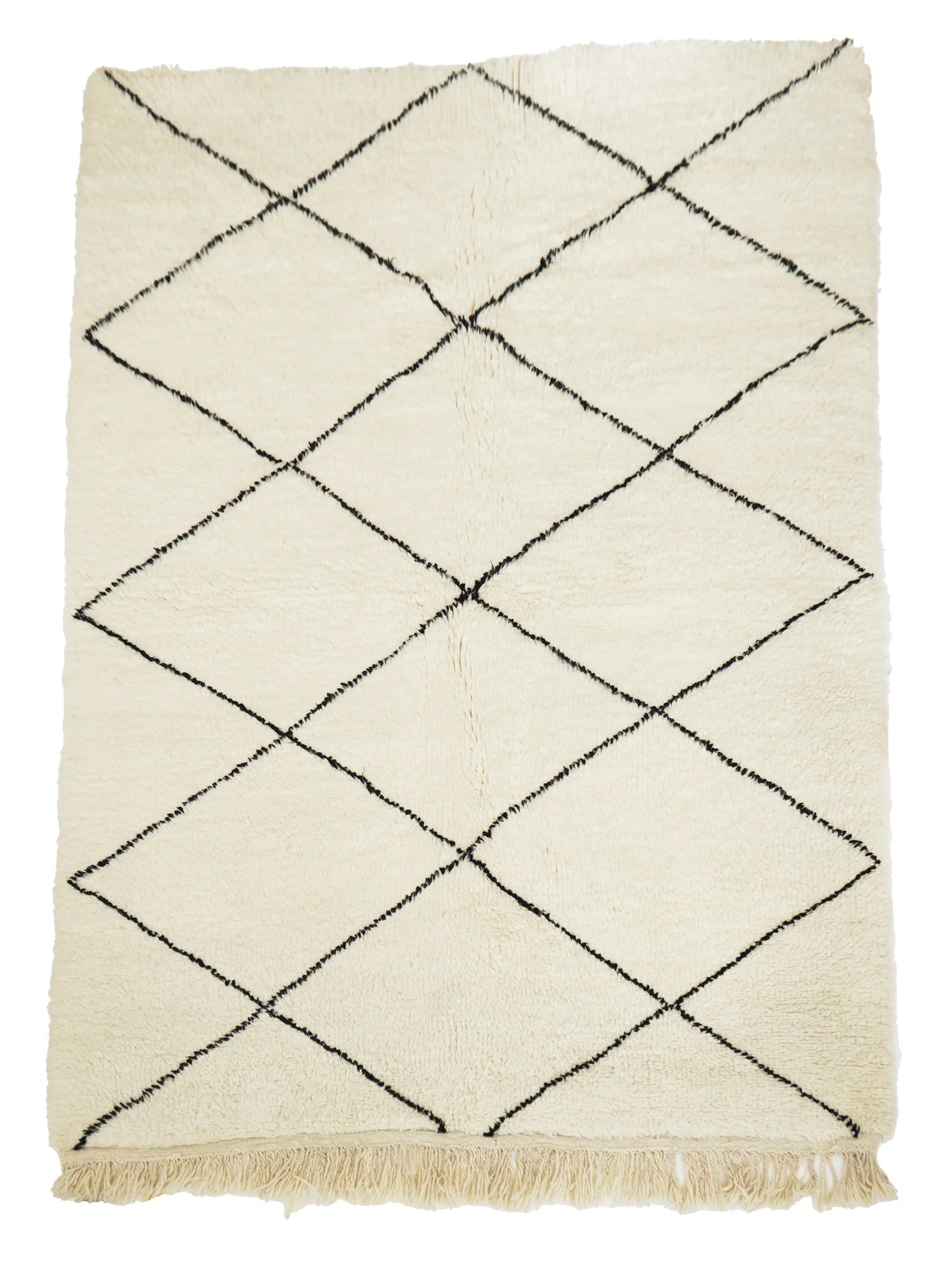 Medium Lozenge Berber Rug 245 x 160 cm