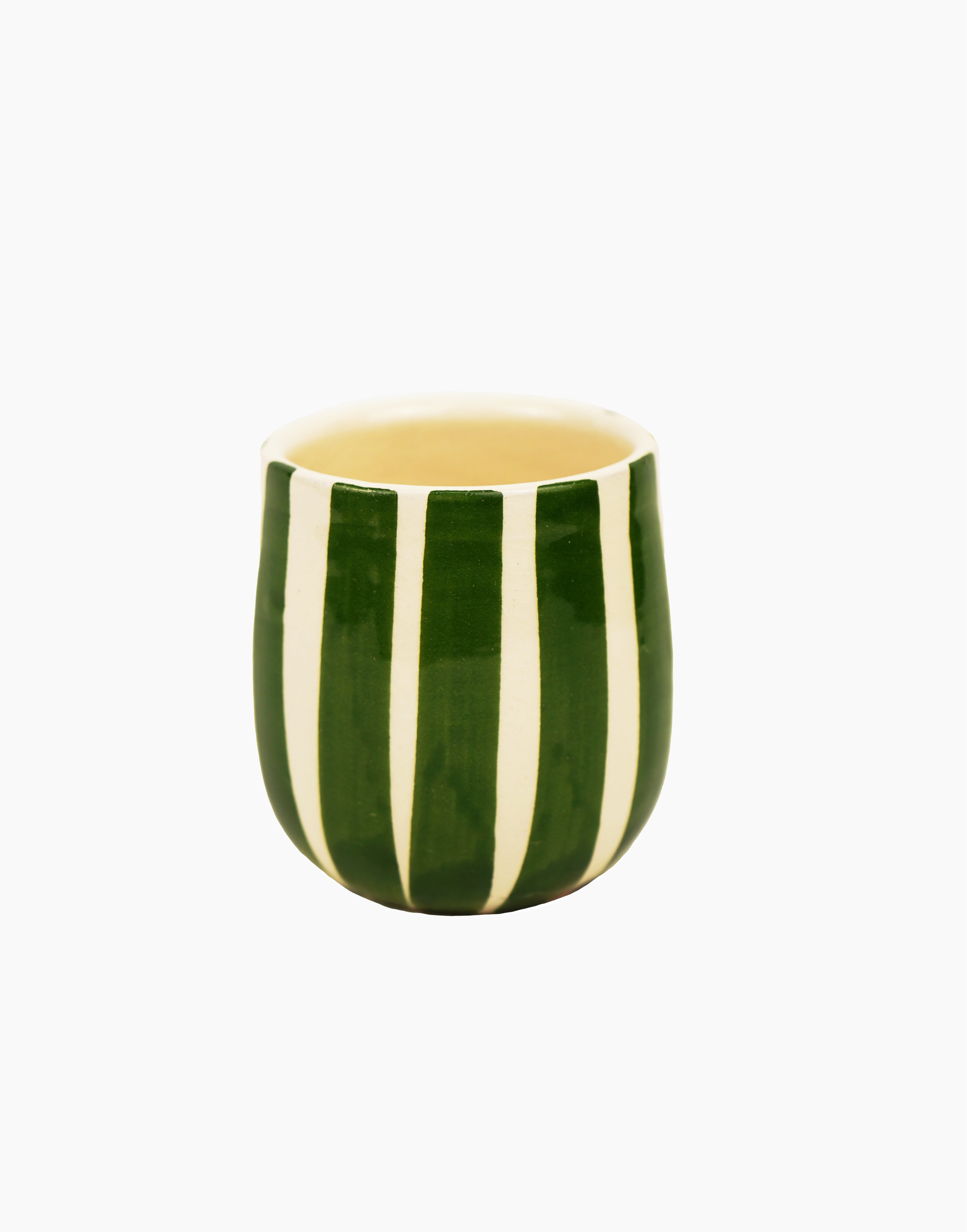 Moroccan Handmade Striped Espresso Cup