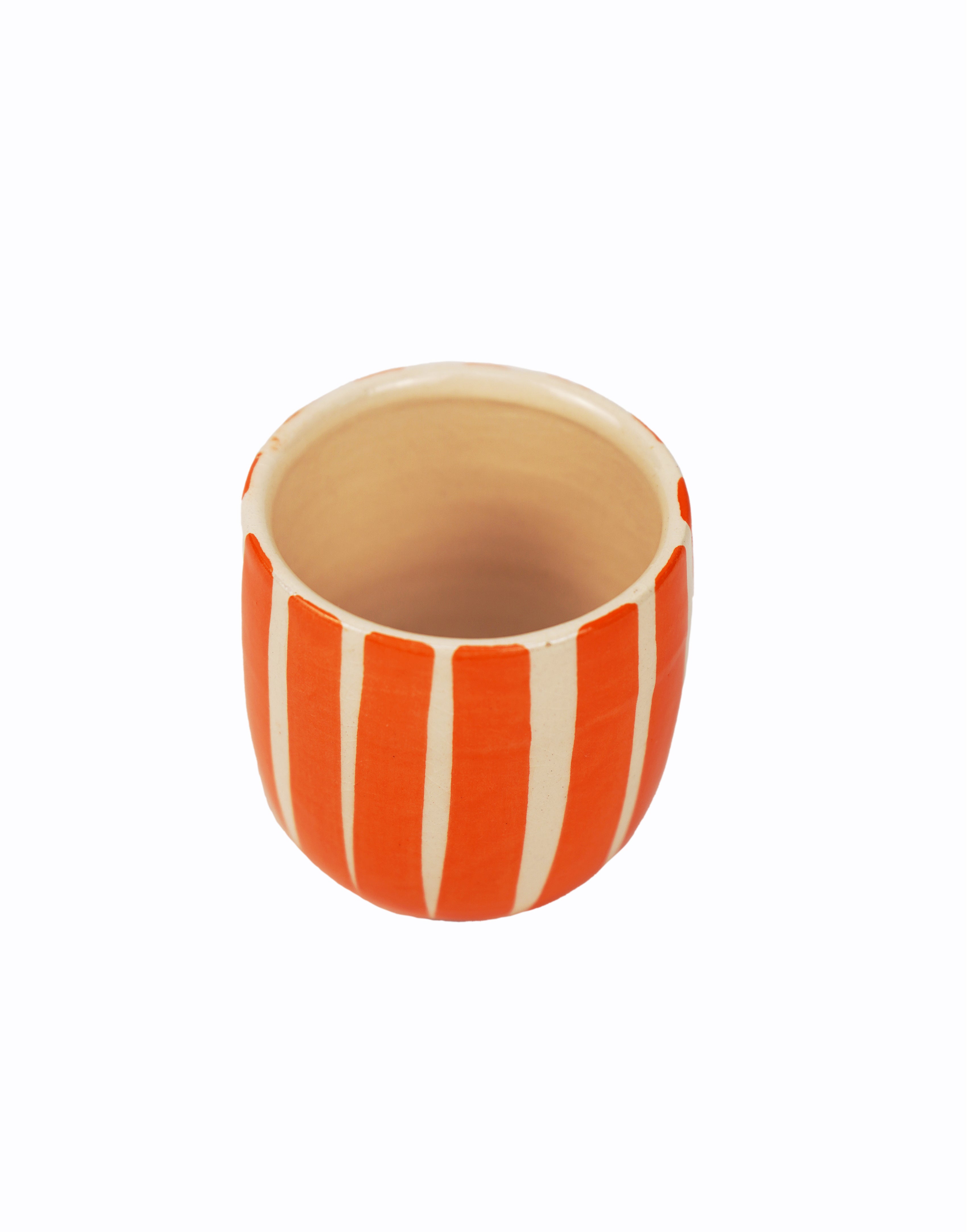 Moroccan Handmade Striped Espresso Cup