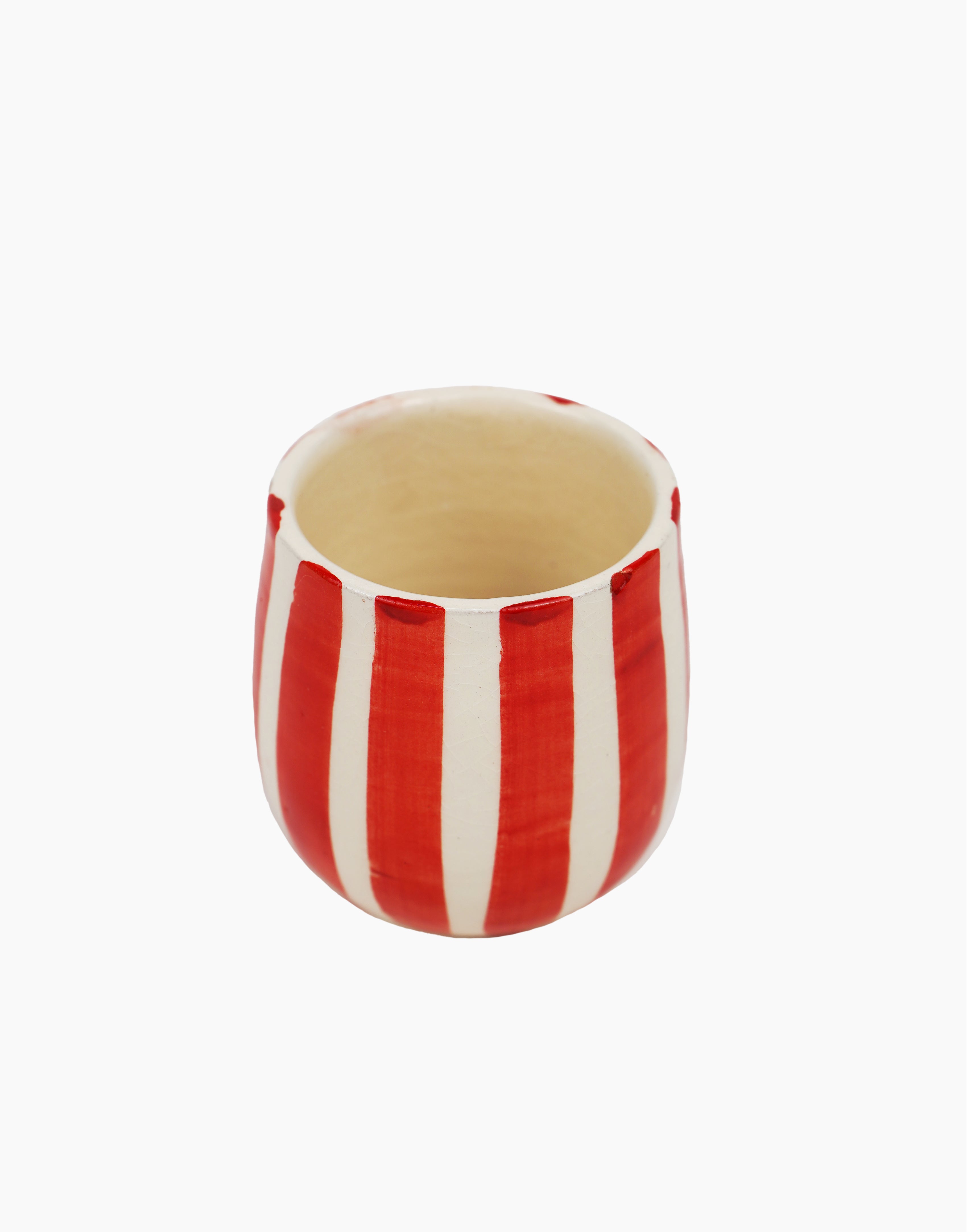 Moroccan Handmade Striped Espresso Cup