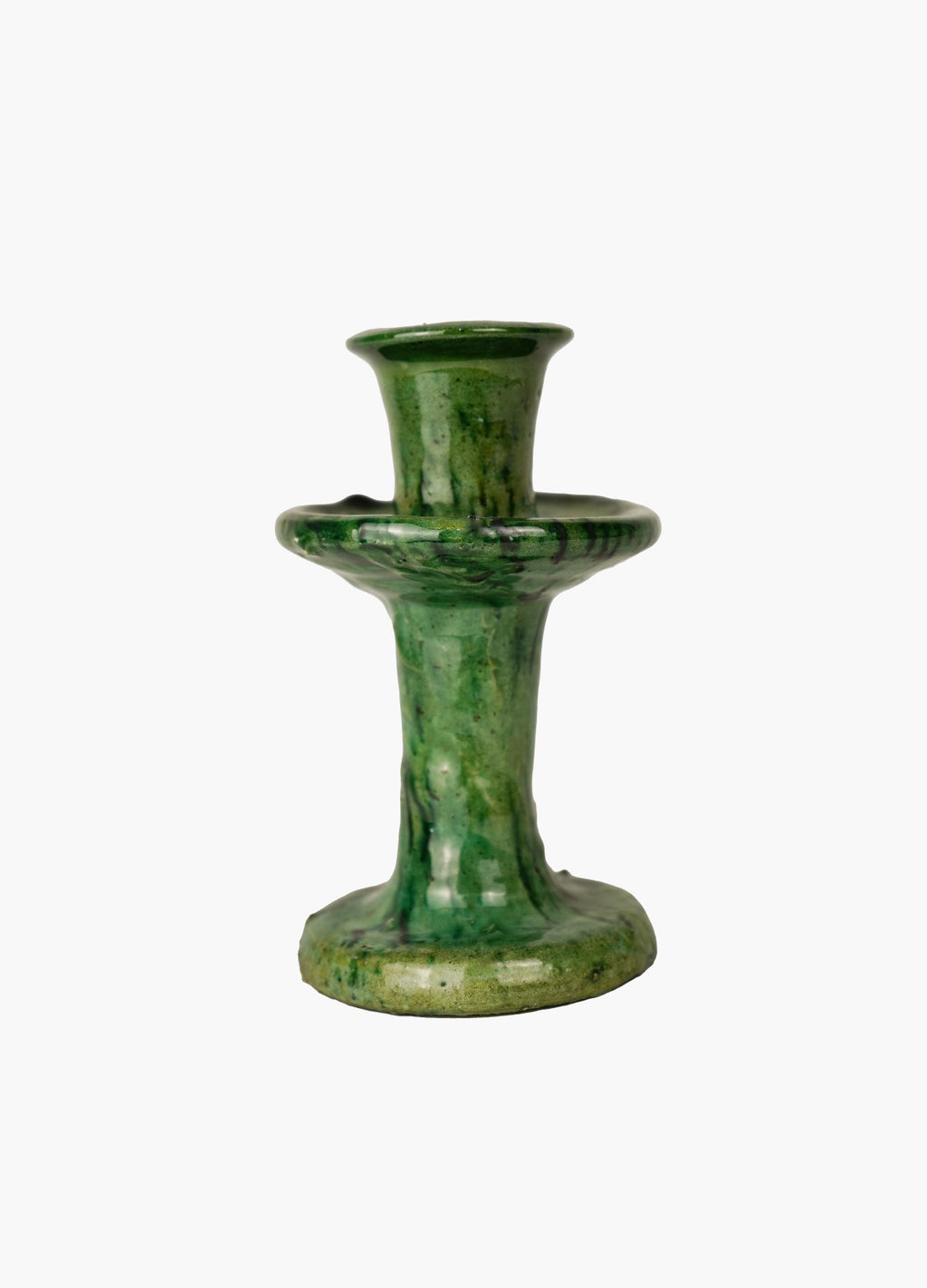 Vintage Tamegroute Candlestick Holder