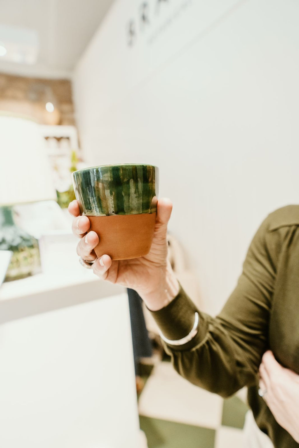 Moroccan Handmade Cappuccino Cup