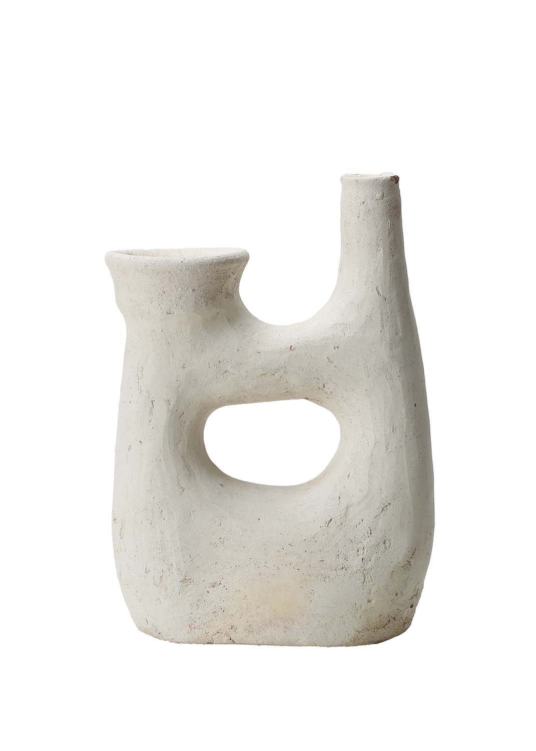 Unglazed Tamegroute Pipe Sculpture