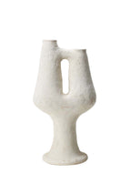 Unglazed Tamegroute La Derrière Candlestick Sculpture