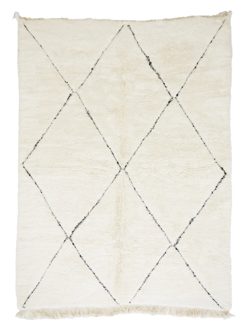Large Sunken Berber Rug 297 x 219 cm