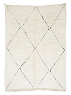 Large Sunken Berber Rug 297 x 219 cm