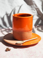 Moroccan Handmade Espresso Cup and Saucer