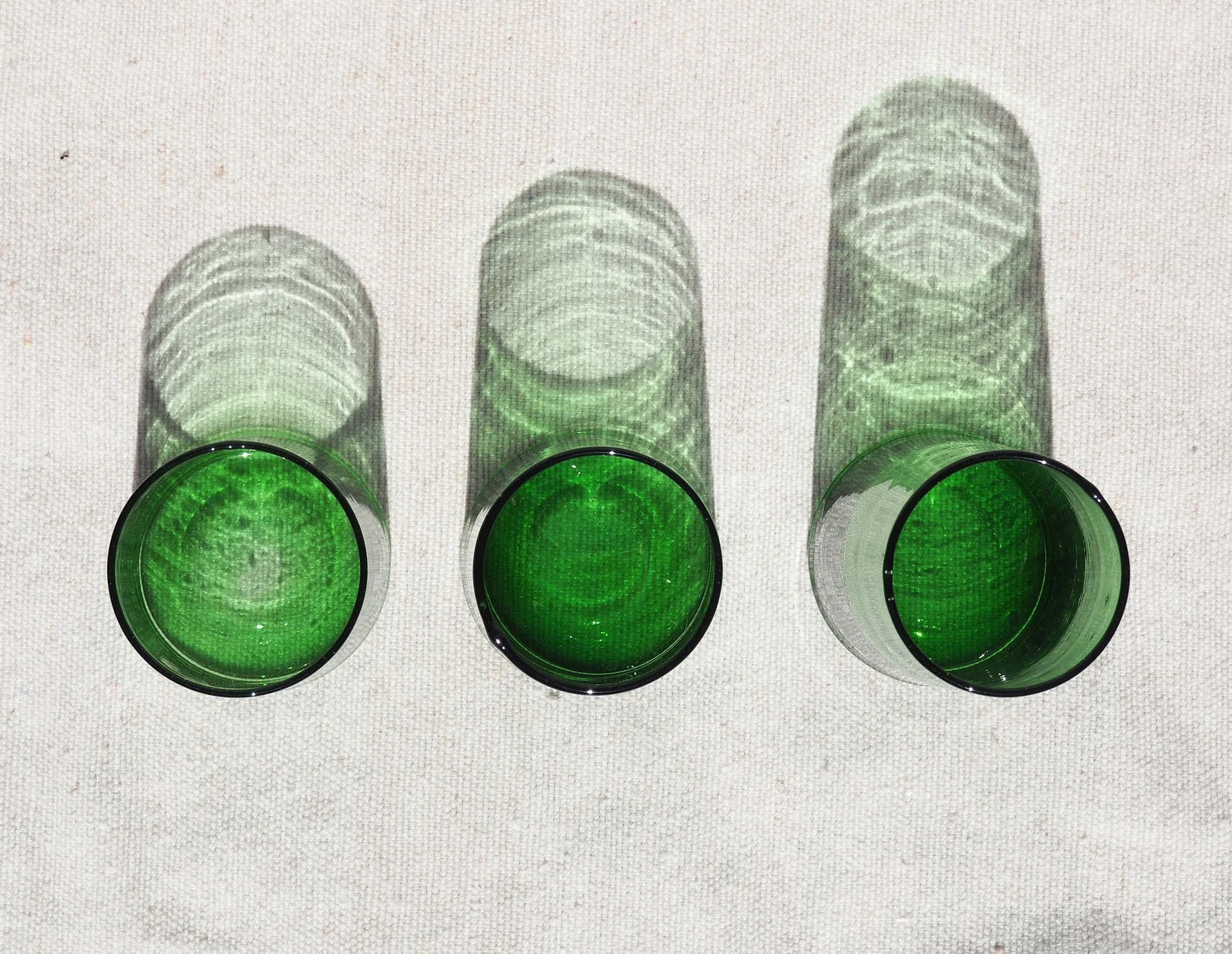 Recycled Moroccan Green Tumbler/Highball Glass