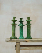 Vintage Tamegroute Candlestick Holder