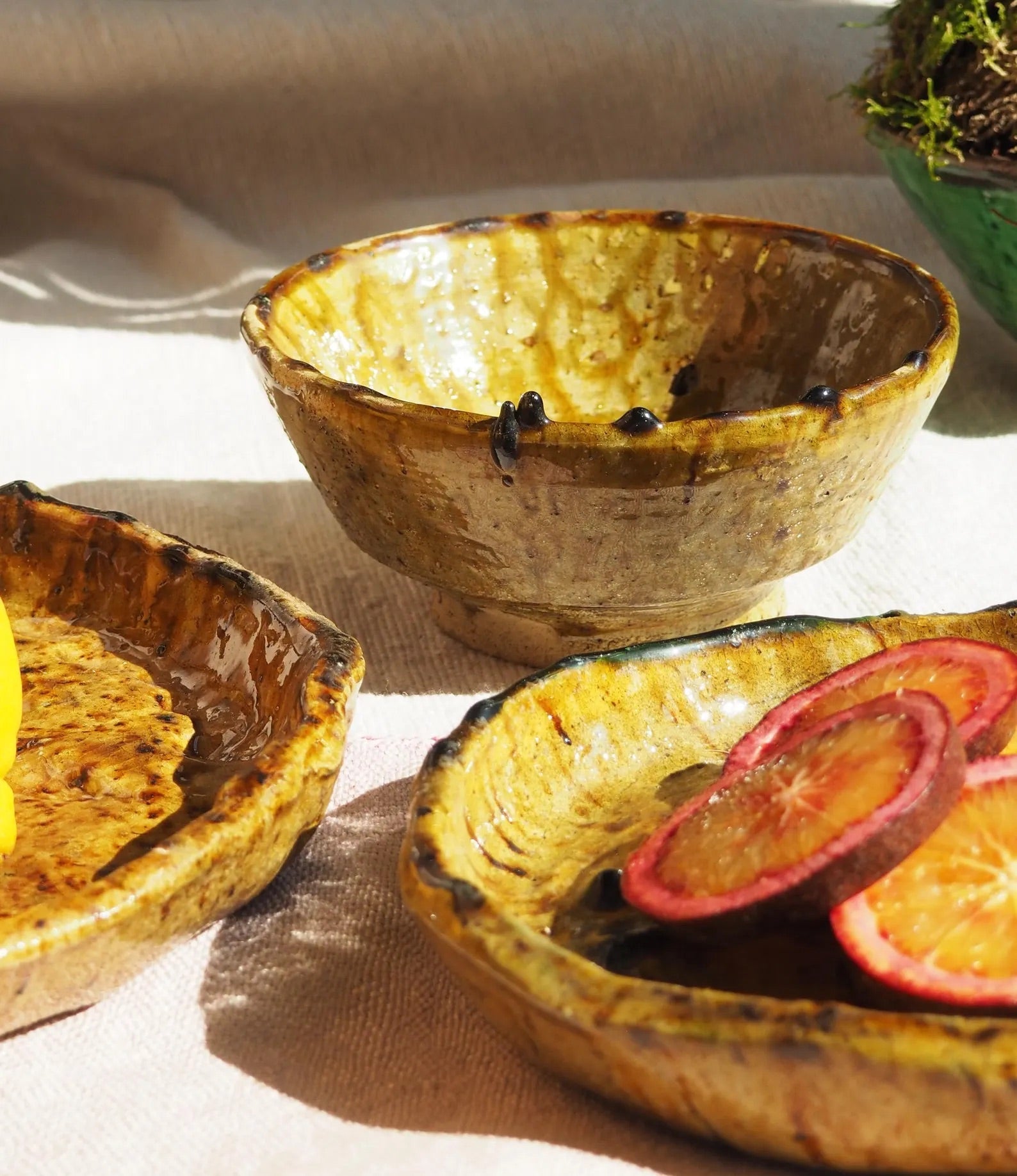 Tamegroute Bowls - Ochre