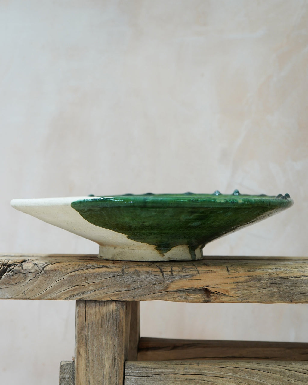 Vintage Tamegroute Serving Platter 50/50 Glaze